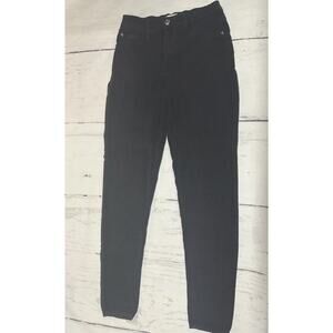 Kensie Jeans Skinny Leg Women's Size 8 / 29 Black Denim